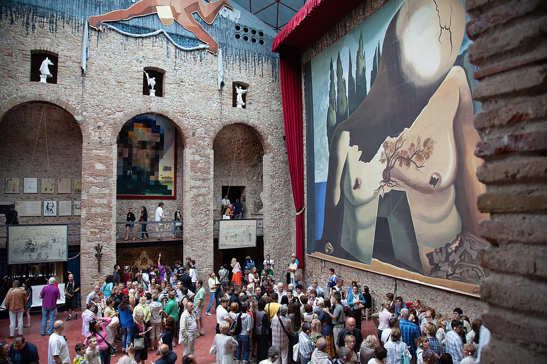 Dali Theatre-Museum in Figueres, Spain