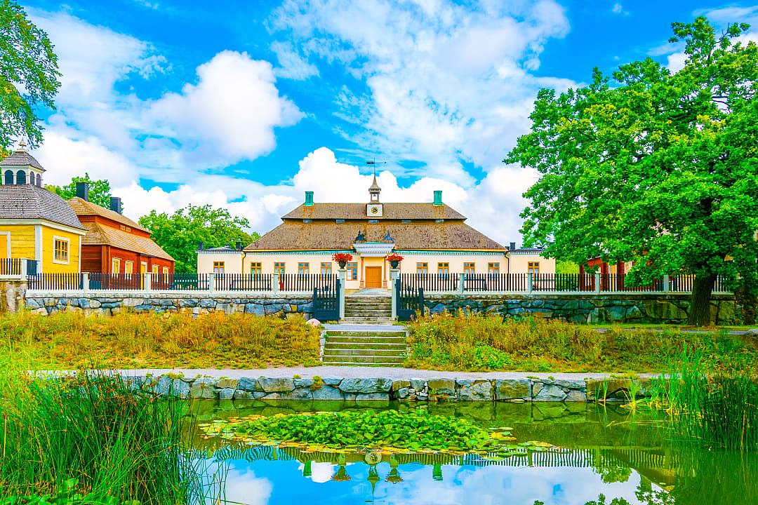 Skansen Open Air Museum in Stockholm, Sweden