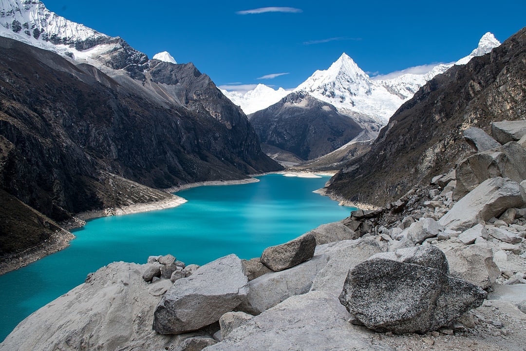 Lake Paron in Huascaran National Park, Peru