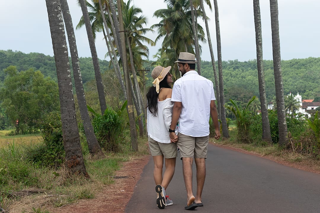 Couple in Goa, India