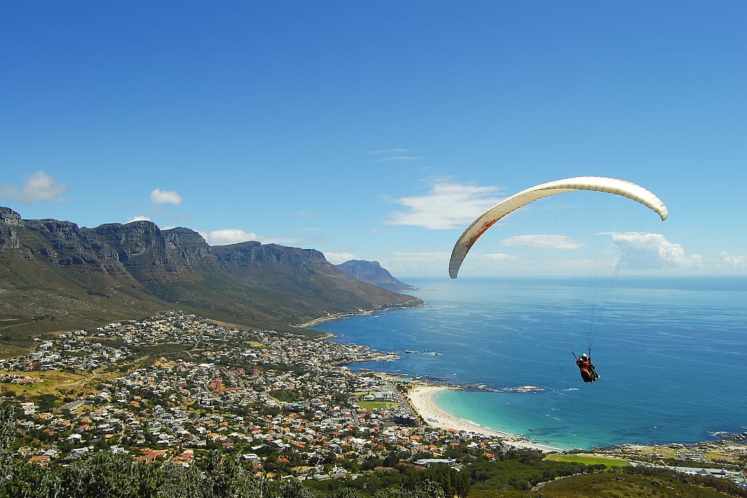 Paragliding in Cape Town, South Africa