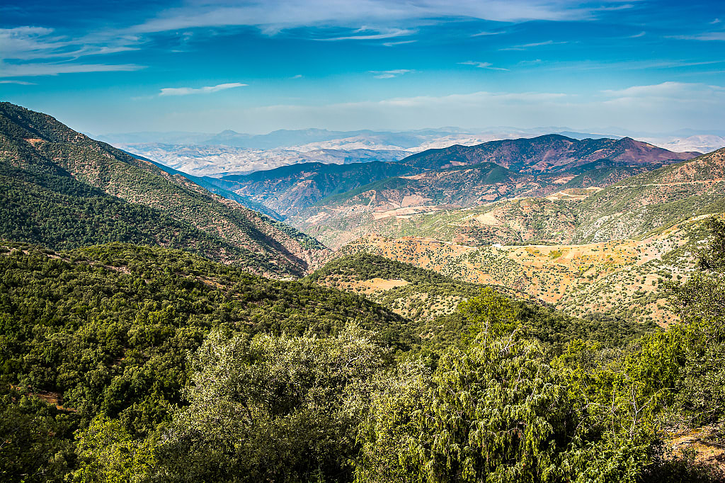 Mountains in Tazekka National Park, Morocco