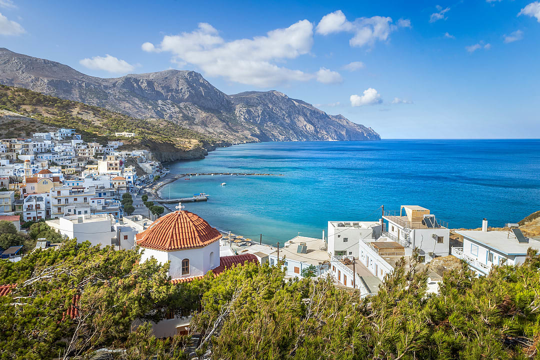 Diafani in Karpathos, Greece