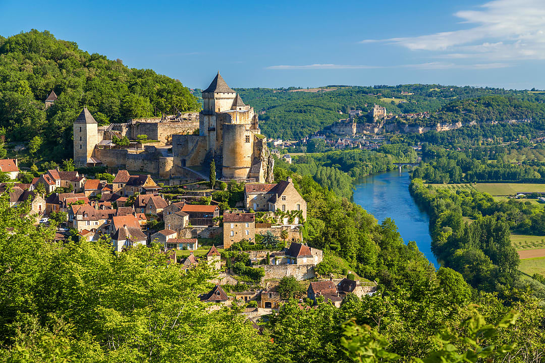 Château de Castelnaud in Dordogne, France