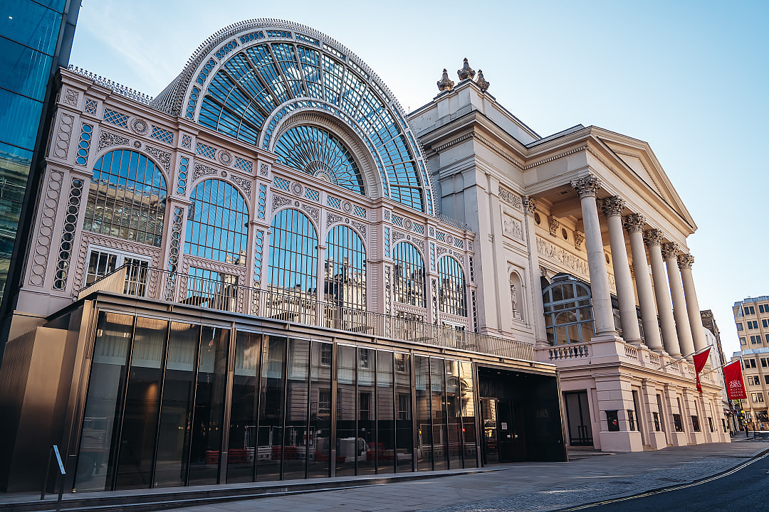 The Royal Opera House in London, England