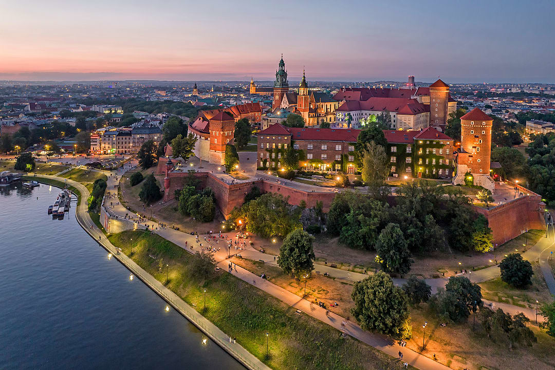 Kraków city in Poland.