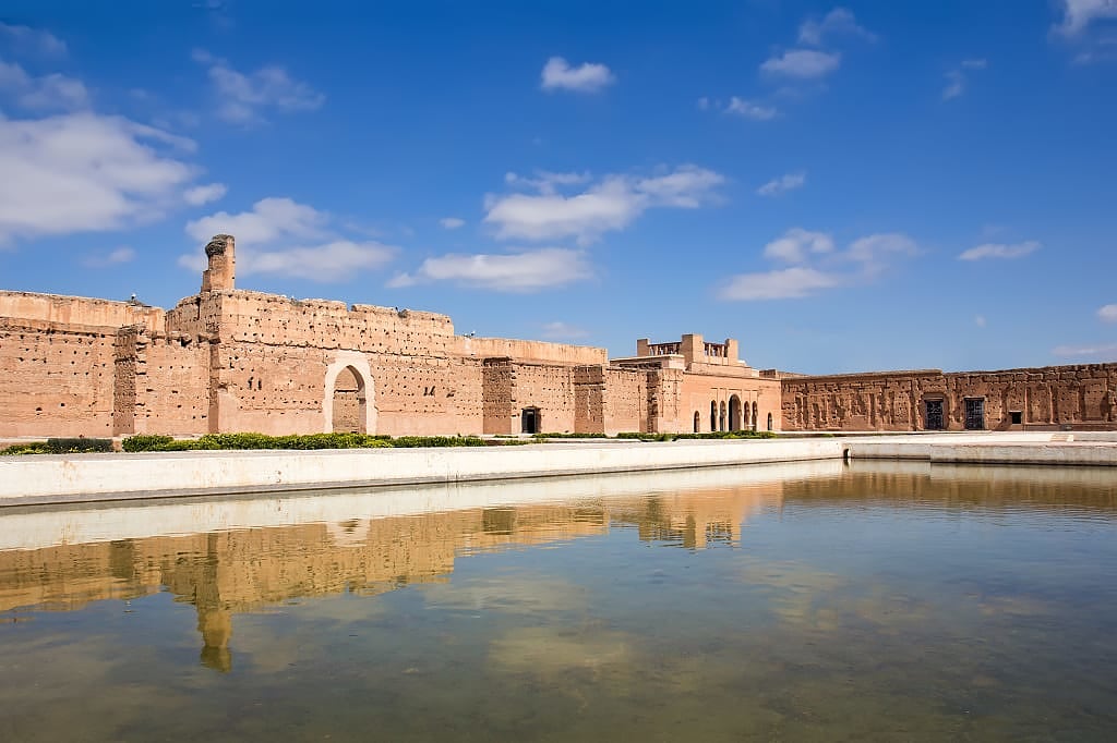 Qasr al-Badi - the ruins of a castle-palace, one of the main attractions of Marrakech.