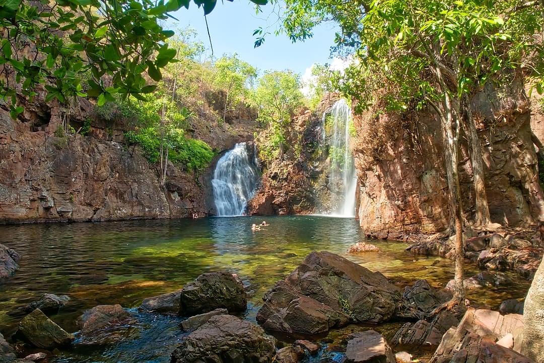 Florence Falls in Litchfield National Park near Darwin, Australia
