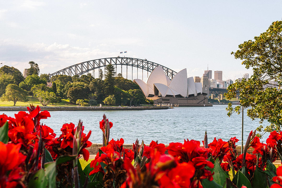 Sydney Harbor and Opera House in Australia