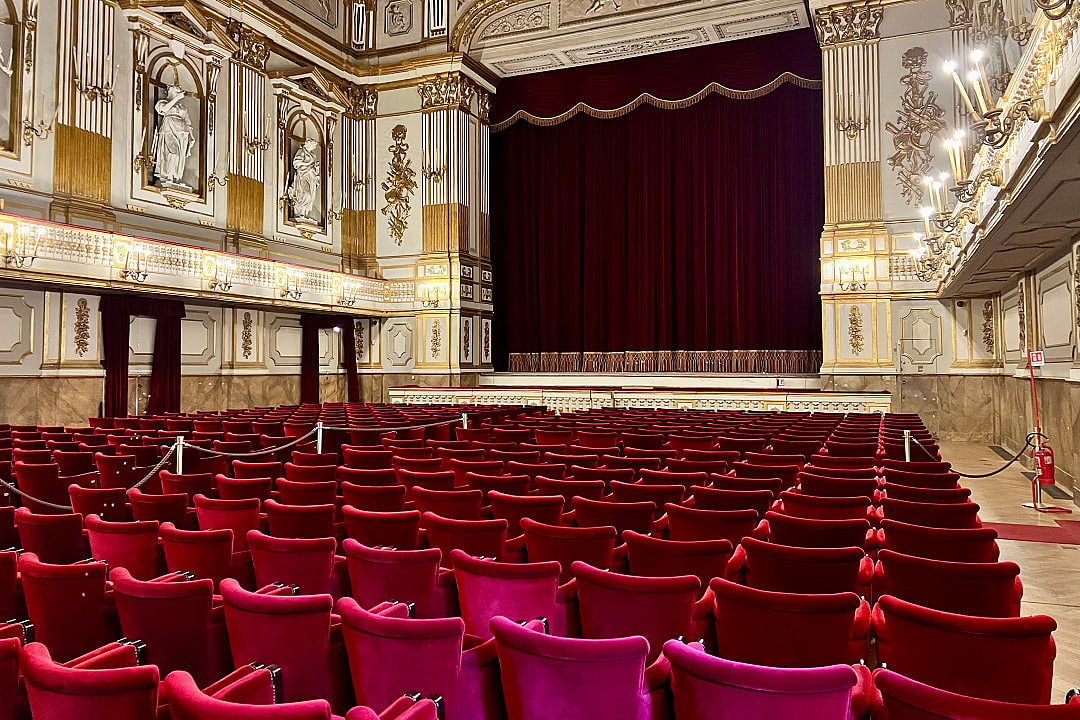 Palazzo Reale Theatre in Naples, Italy