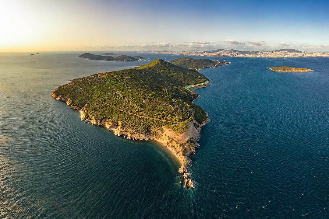 Buyukada Island in Turkey. 