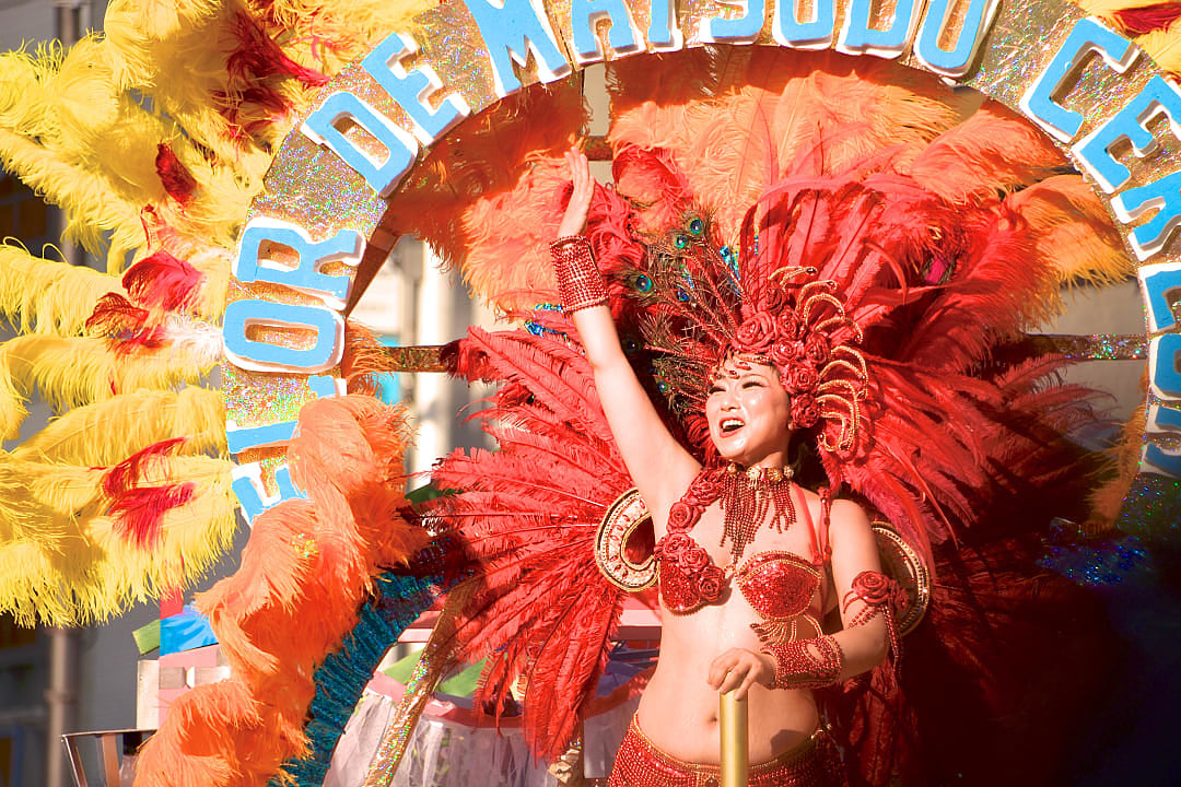 Asakusa Samba Carnival in Tokyo, Japan