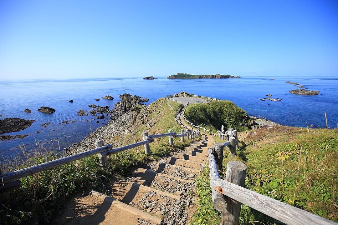 Sukoton Cape in Rebun Island, Japan