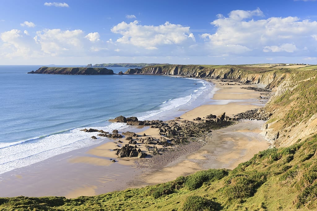 Marloes Sands in Pembrokesshire, Wales