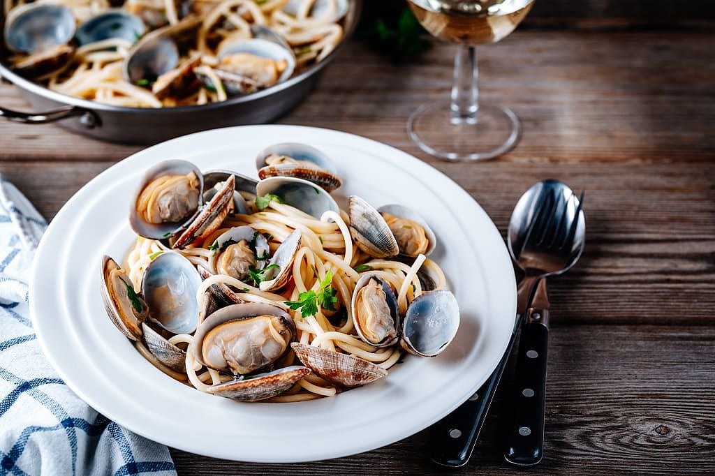 Spaghetti con Vongole