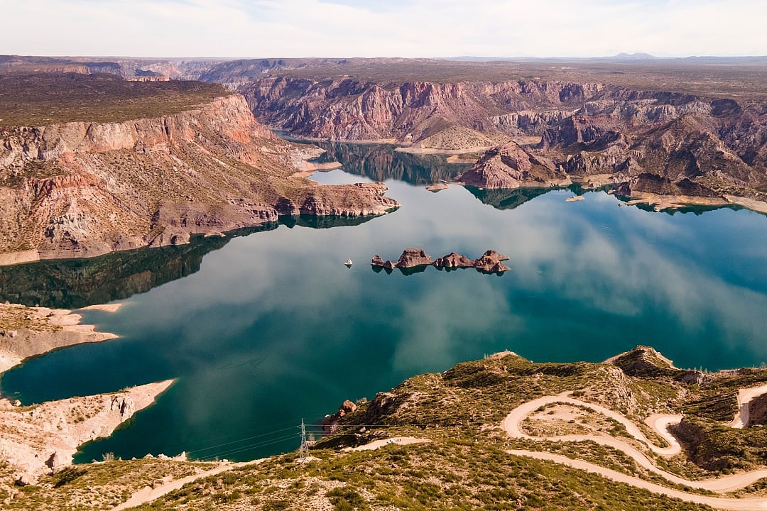Atuel canyon in Mendoza, Argentina.