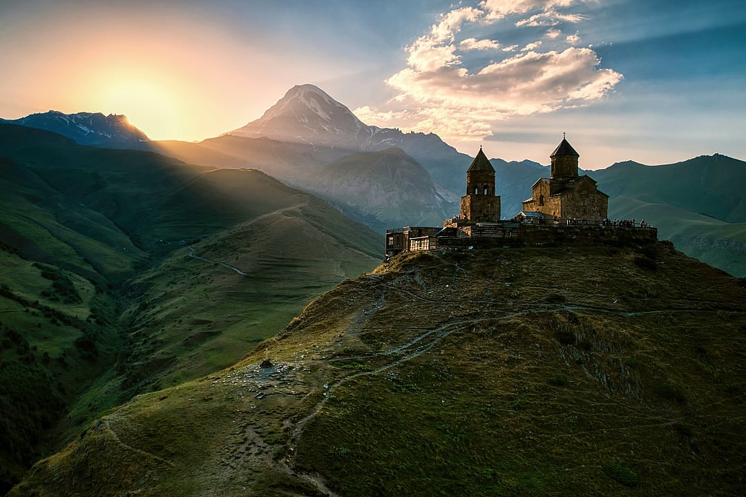 Gergeti Trinity Church in Georgia