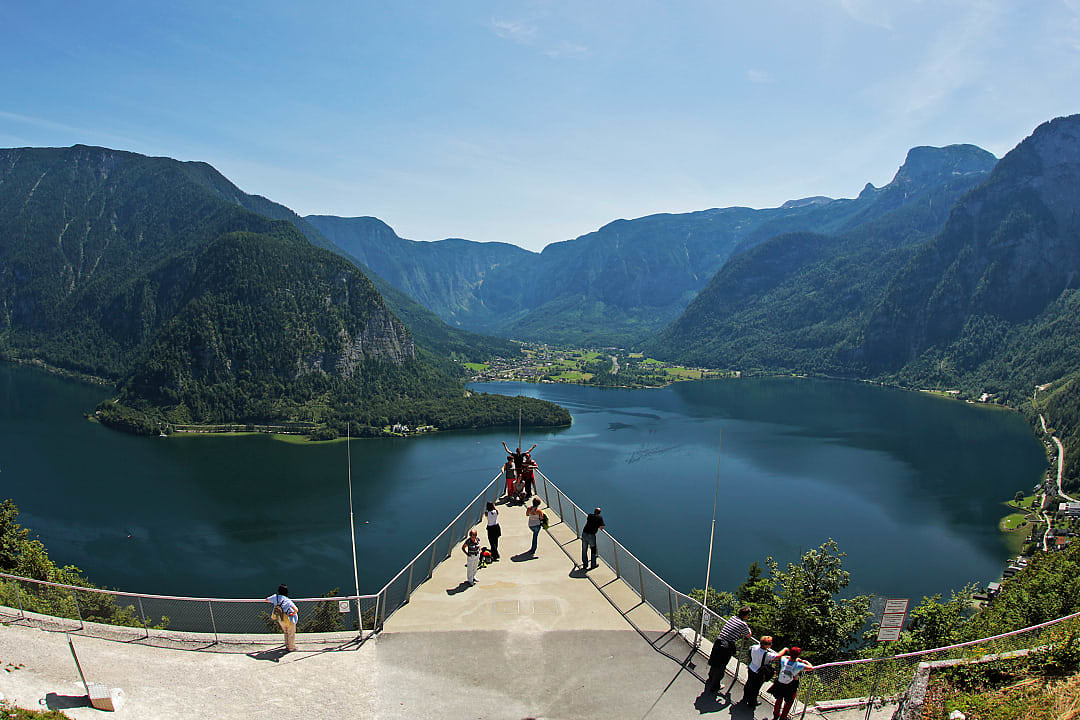 Welterbeblick skywalk in Hallstatt, Austria