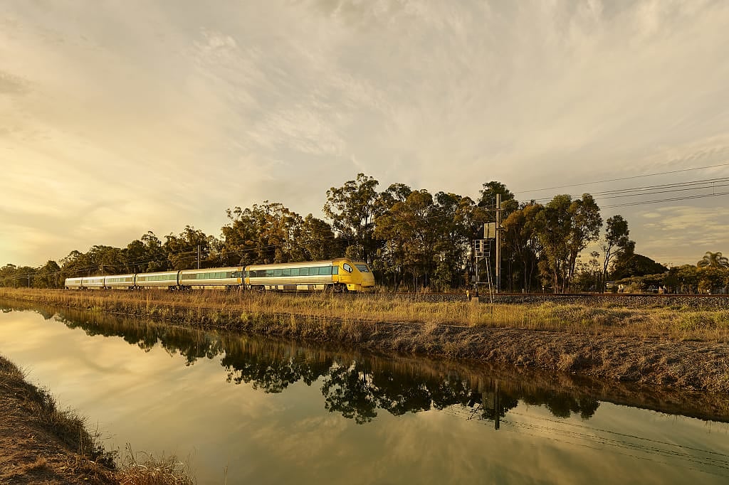 The Tilt Train in the Bundaberg Region, Queensland, Australia