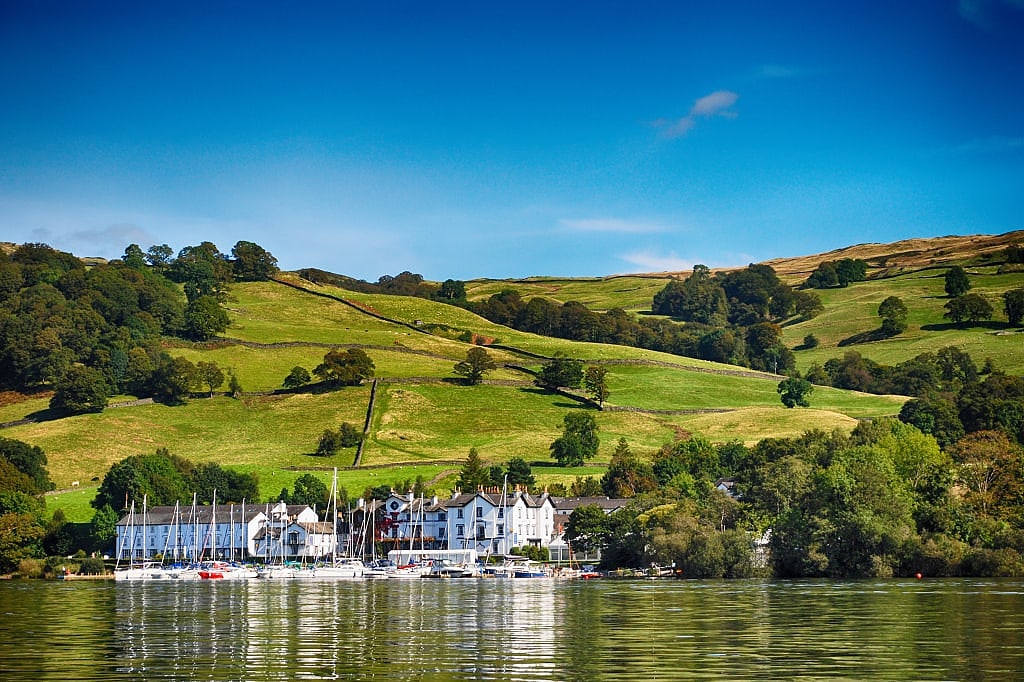 Lake Windermere in England's Lake District