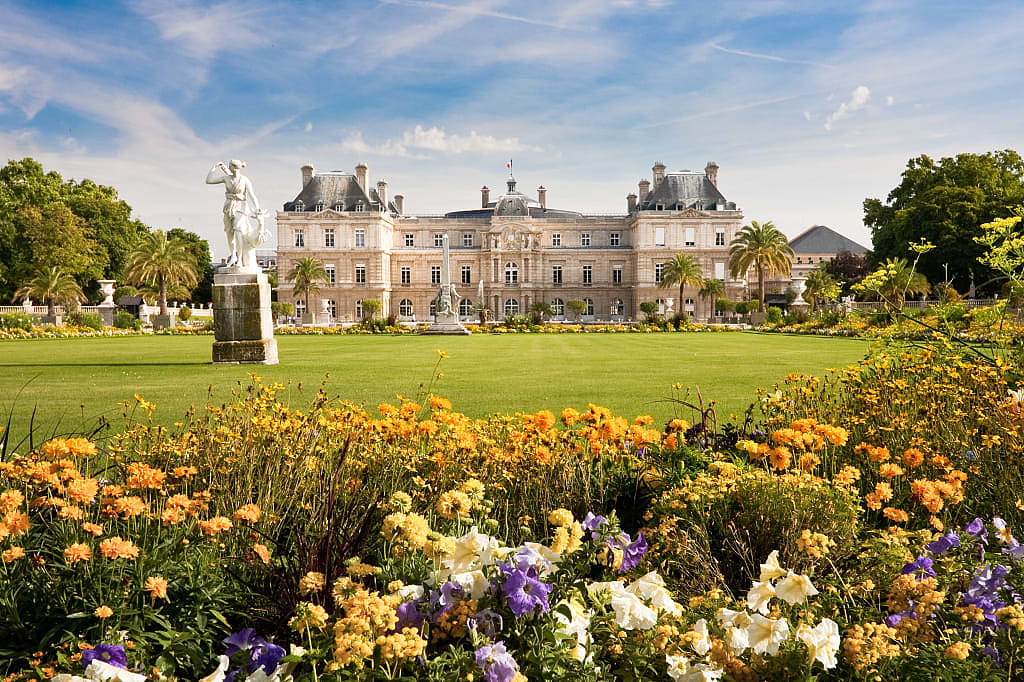 Luxembourg Palace in Paris, France