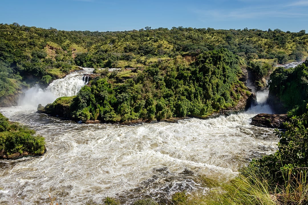 Murchison Falls in Uganda. 