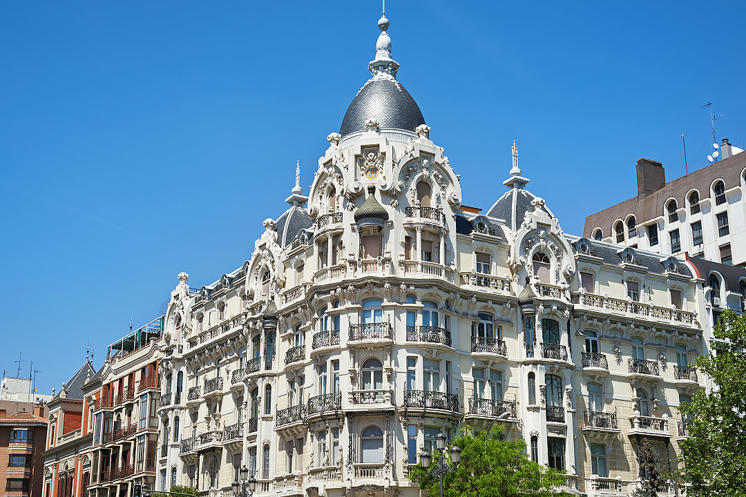 El Club Allard in the historical Casa Gallardo building in Madrid, Spain