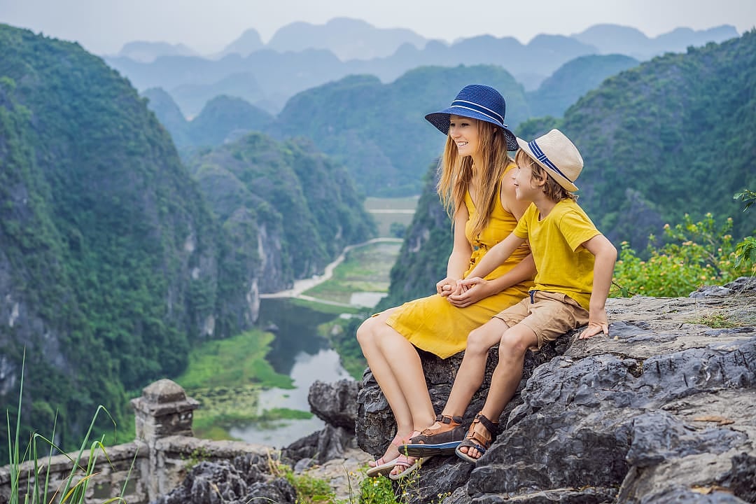 Lake Tam Coc, Ninh Binh, Vietnam