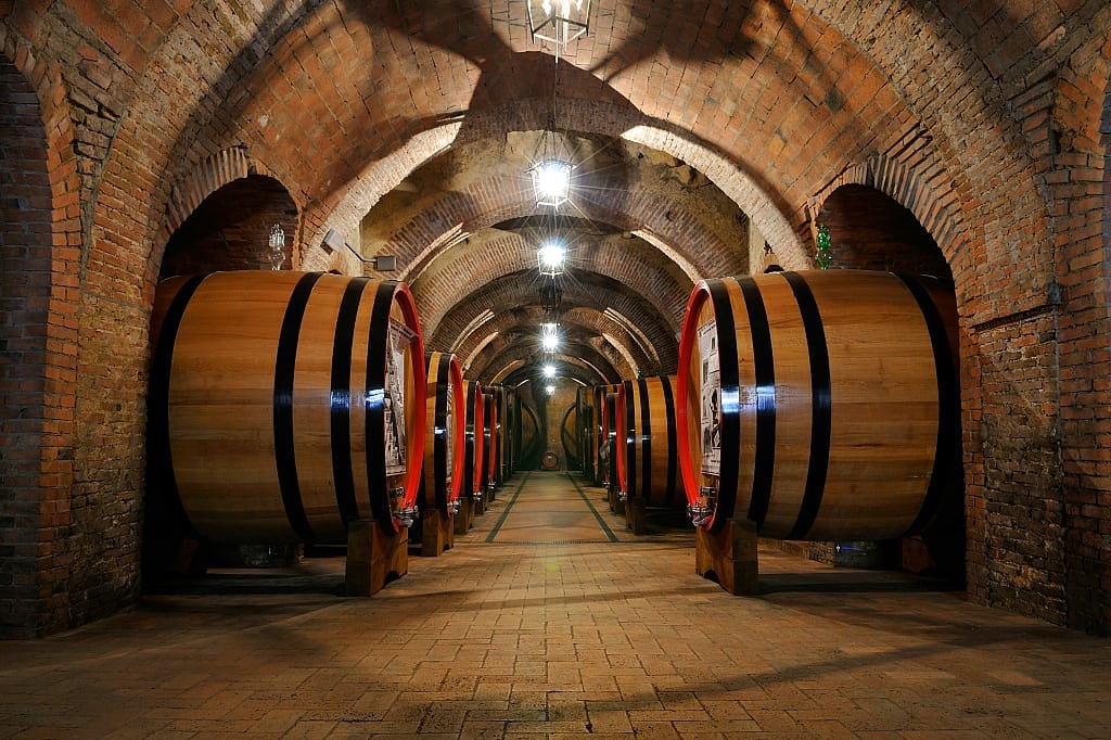 Wine cellar in Tuscany
