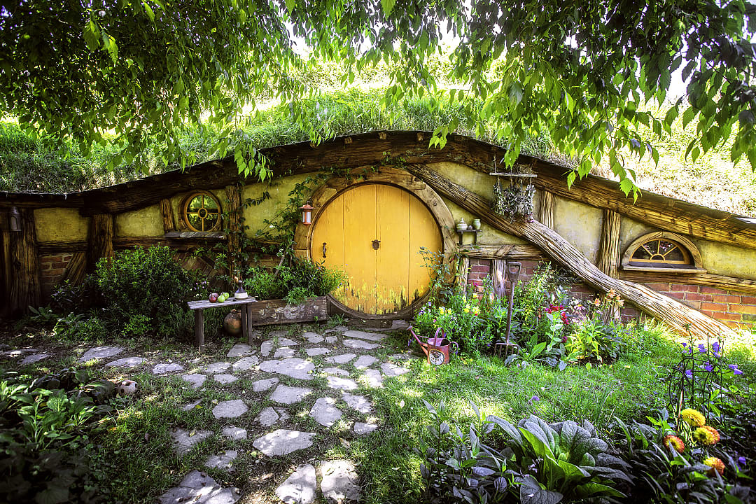 Hobbiton Movie Set in Matamata, New Zealand