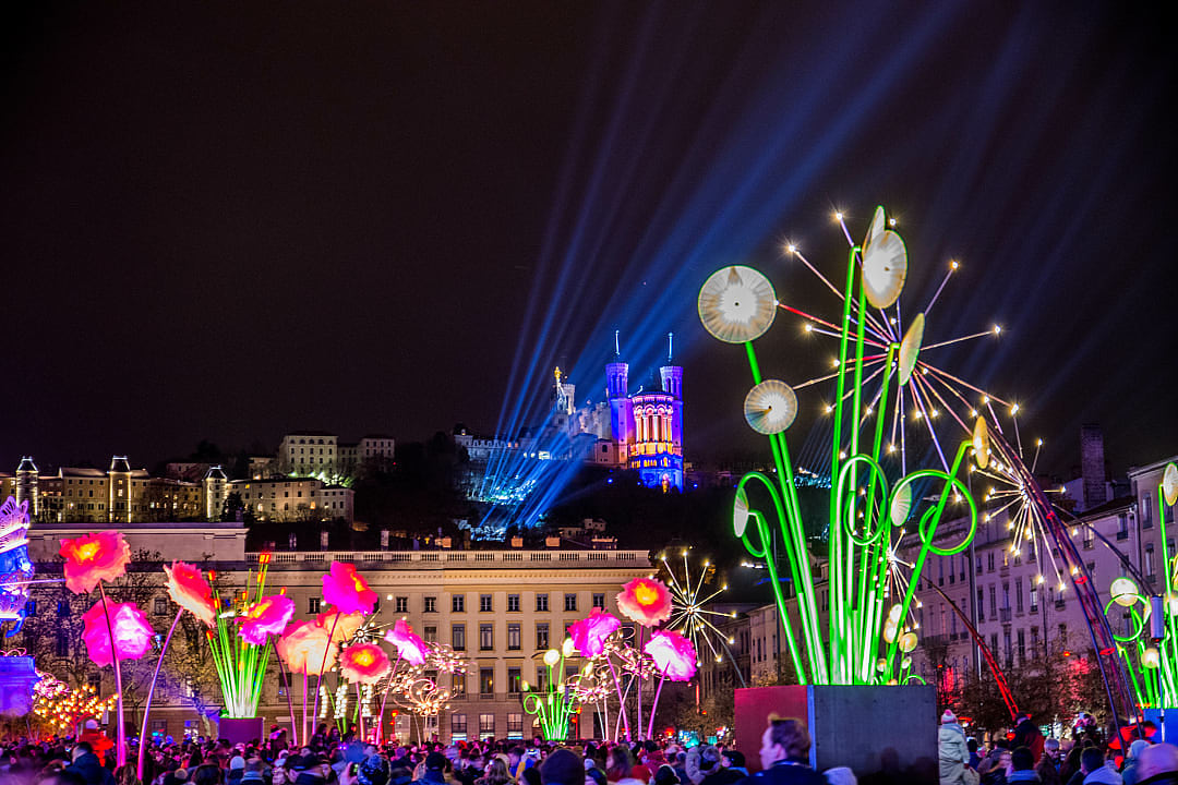 Festival of Lights in Lyon, France