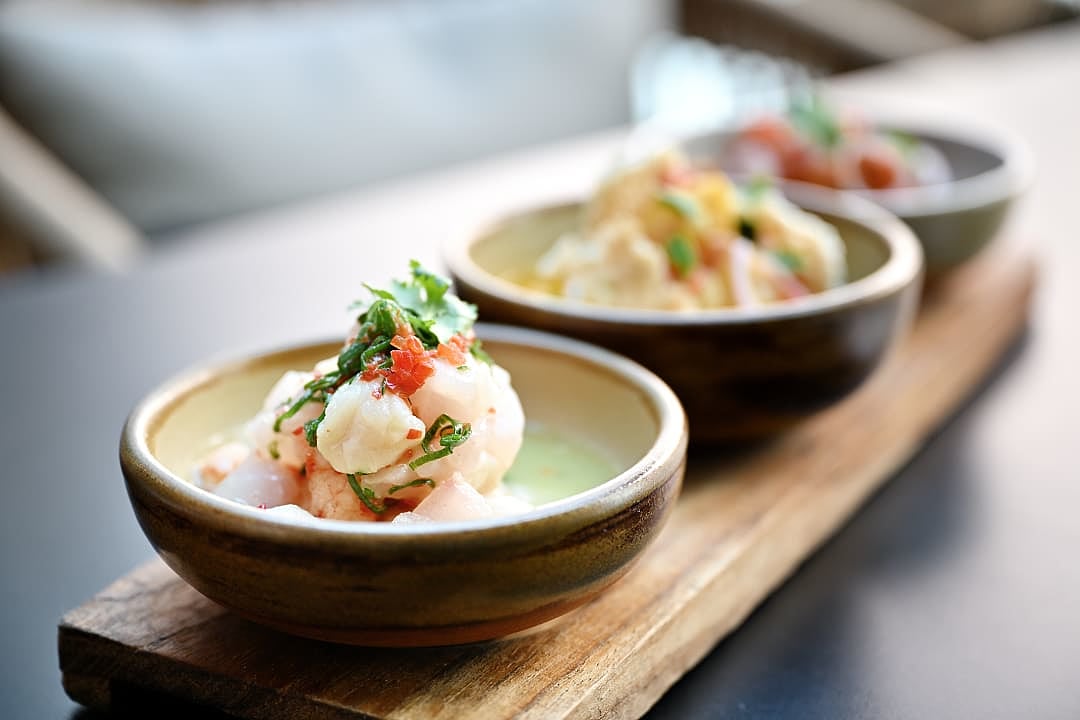 Traditional Peruvian Ceviche.