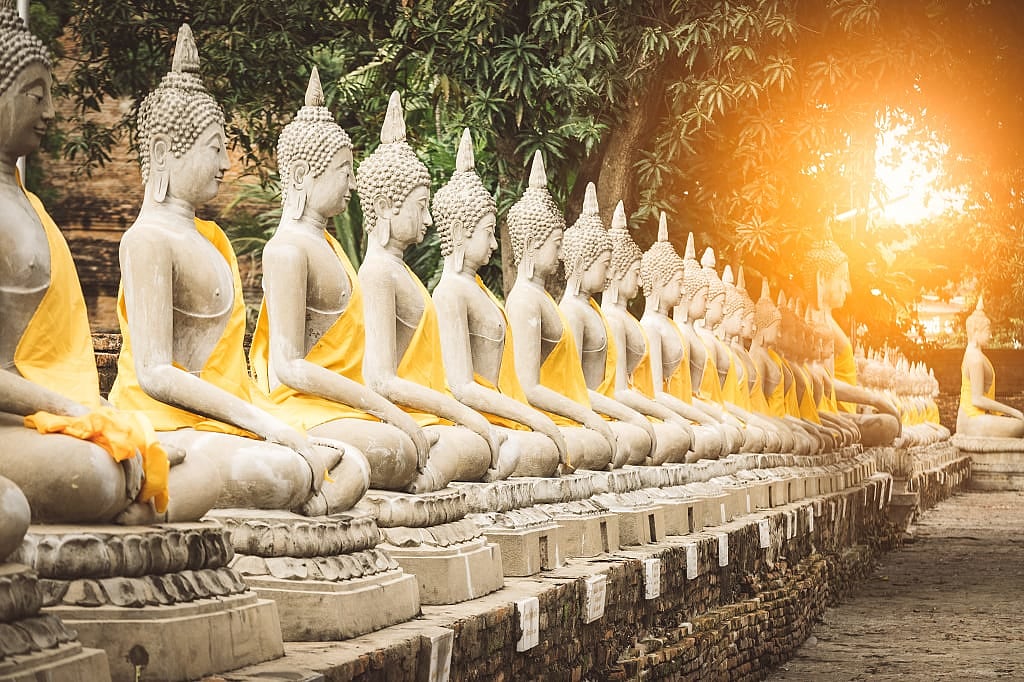Wat Yai Chai Mongkhon in Ayutthaya Historical Park, Thailand