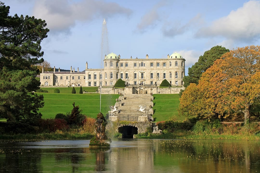 Powerscourt House country estate in Ireland