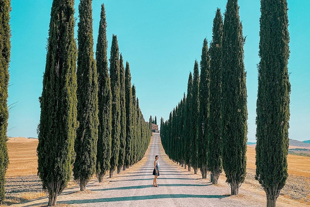 Val d'Orcia in Tuscany, Italy.