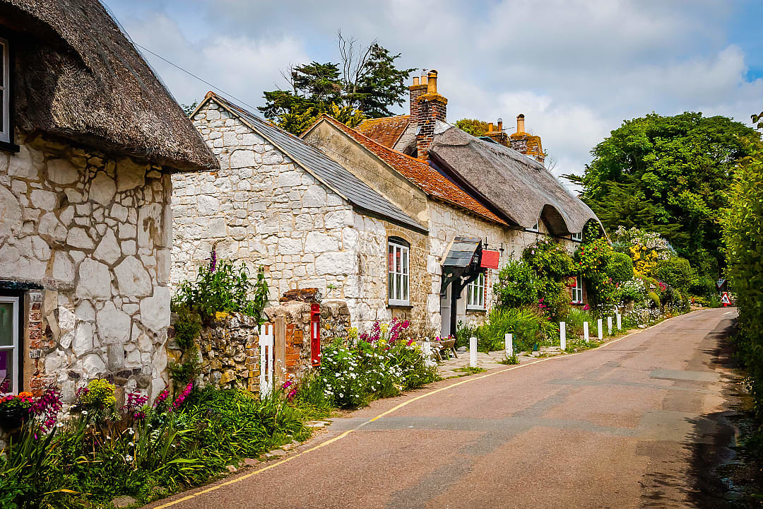 Historical village in the Isle of Wight, England