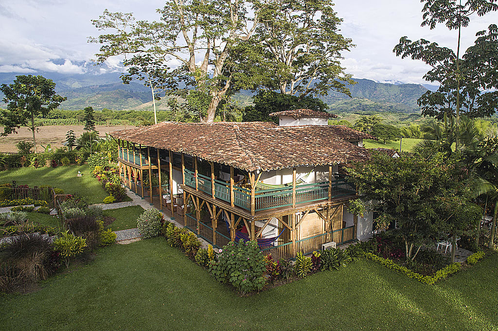 Hacienda Bambusa in Quindío Colombia.  Photo courtesy of Hacienda Bambusa