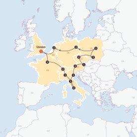 European Winter Vistas By Contiki