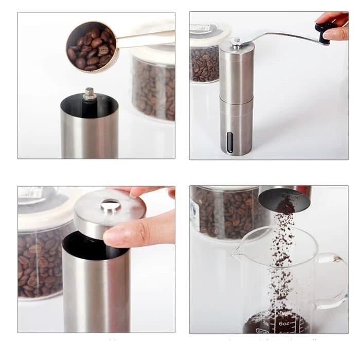 Jual Hand Coffee Grinder Alat Pengiling Kopi Manual Manual Grinder