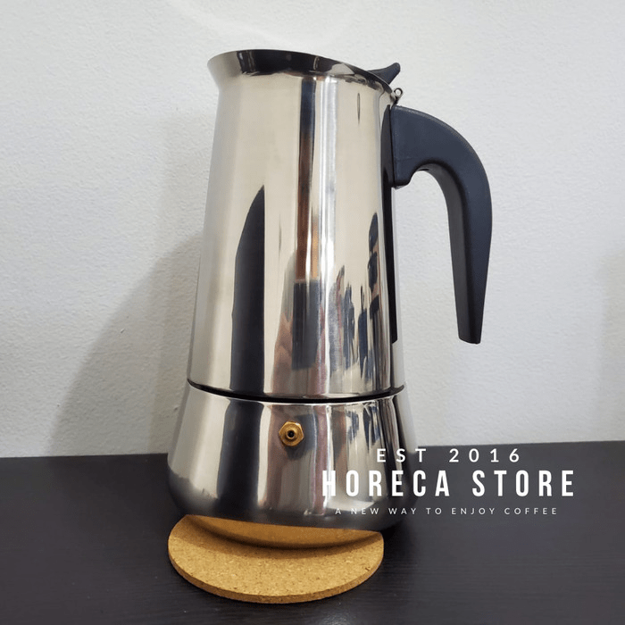 Pembuat Espresso Manual Mokapot 9 cup 