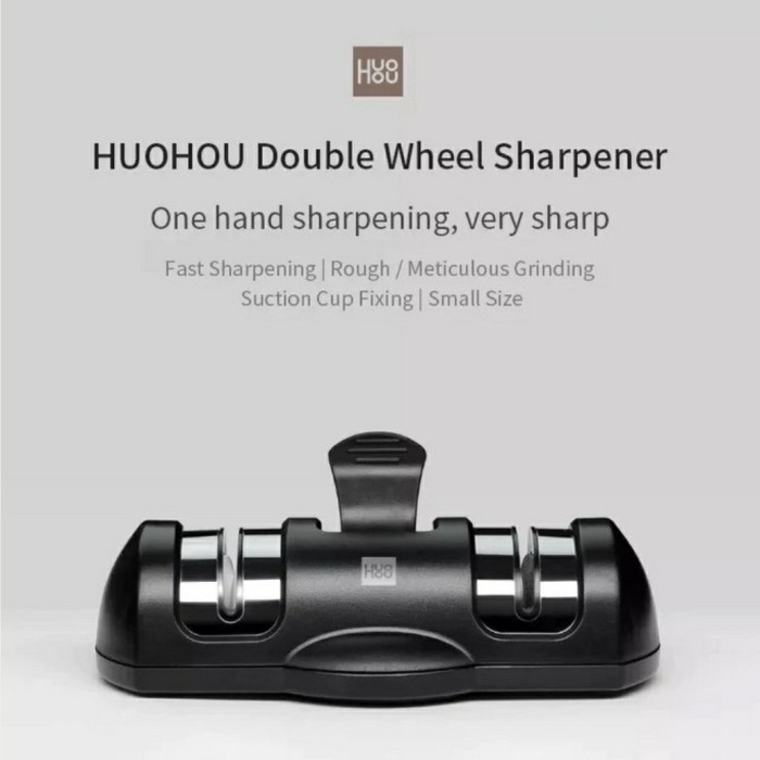 Jual XIAOMI HUOHOU Mini Knife Sharpener Asahan Pisau 2 STAGE (Kode