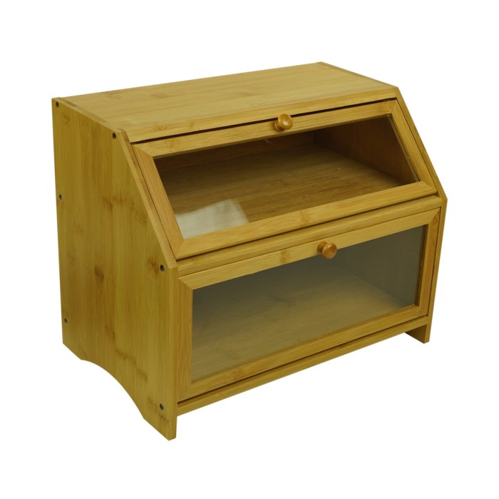 Tempat Simpan Roti Jual INFORMA - TEMPAT PENYIMPANAN ROTI - CHOJIRO BREAD BIN 2 LAYERS ...