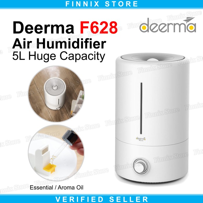 Jual Deerma 5L Air Humidifier DEM F628 Ultrasonic Pelembab Udara