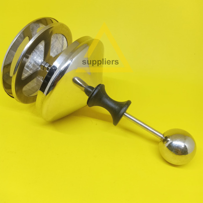 Jual Milk Frother Manual Double Mesh Pembuih Susu 400ml (Kode 003