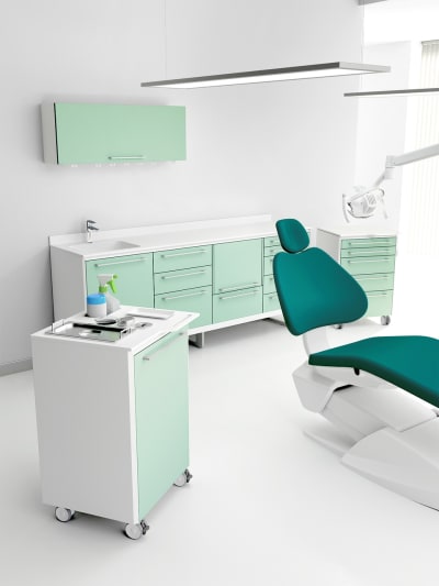 Post-operative cart for the dental practice Optimus | ZILFOR
