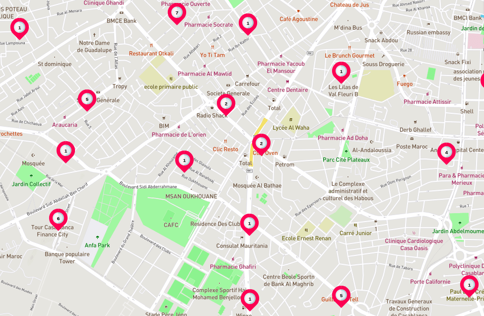 Zimeo.ma : une recherche intuitive et facile par géolocalisation