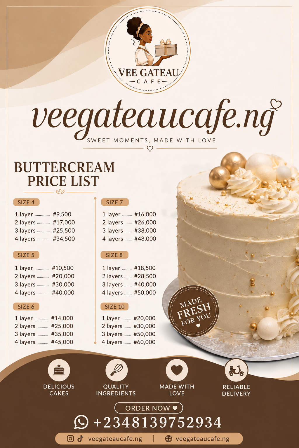 Veegateaucafe.ng featured work