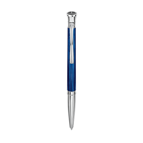 VENICE Ballpoint pen - Chrome - Blue