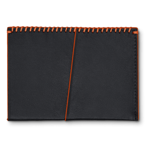 HOME RUN Credit Card Holder - 4CC - Black/Orange