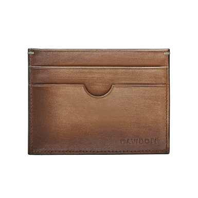 DAVIDOFF – Wallet Venices – 4CC+1P Cognac